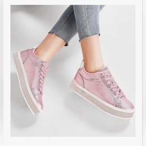 GOSERCE Fashion Sneakers with Sparkly Rhinestone #1184